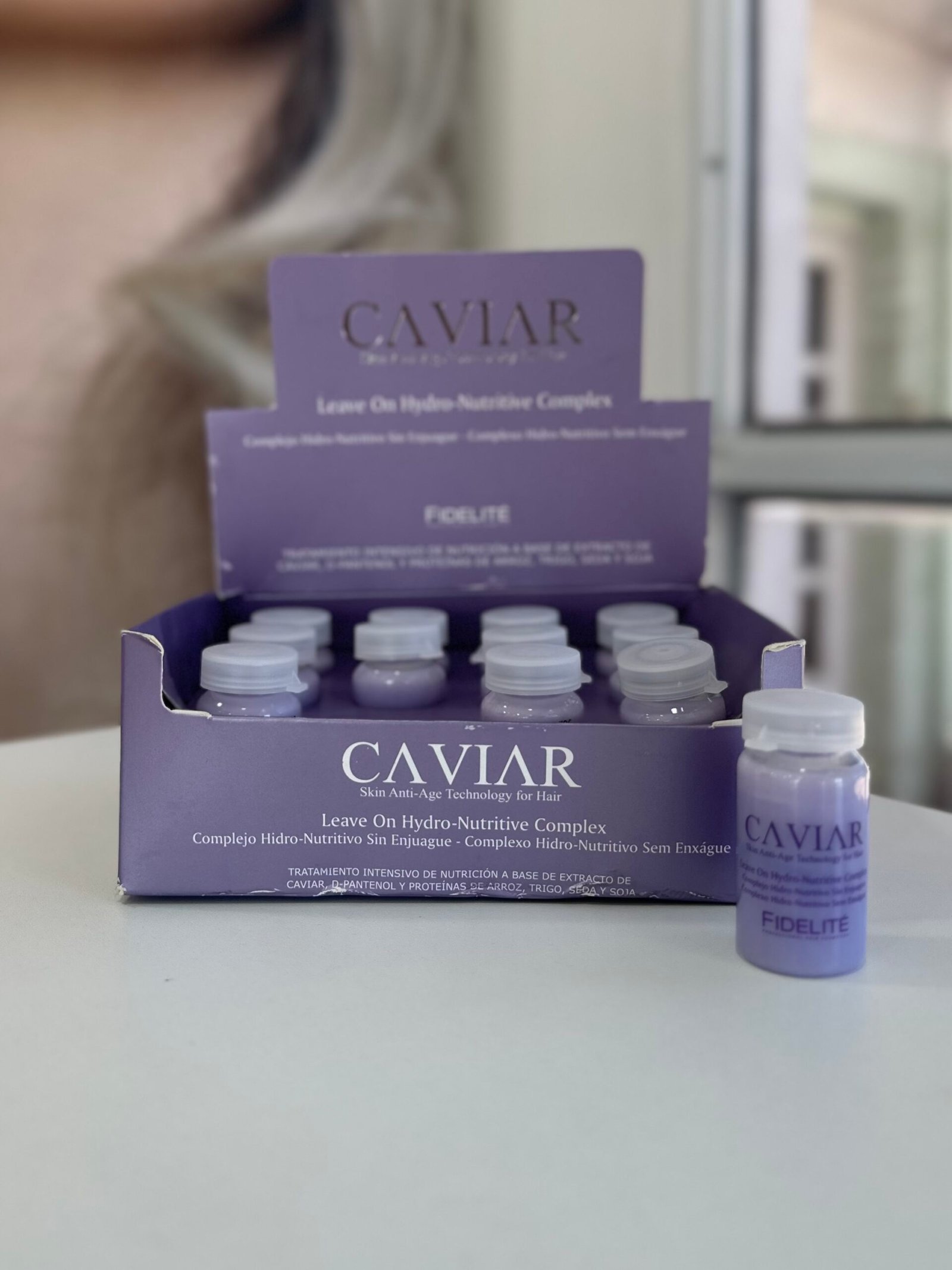 AMPOLLA COMPLEJO CAVIAR HIDRO-NUTRITIVO 12u. x 15ml.