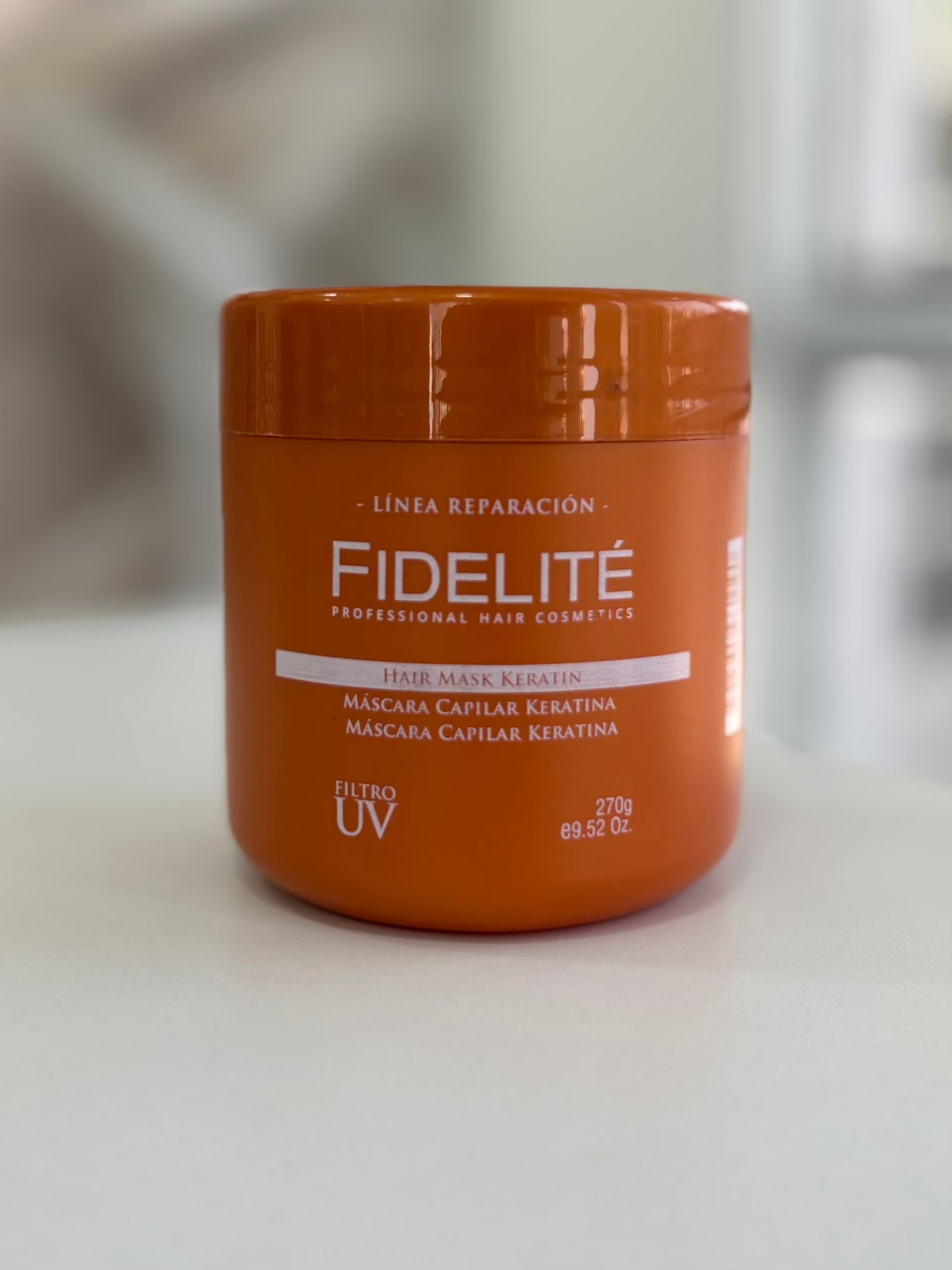 MÁSCARA CAPILAR KERATINA 270 grs.