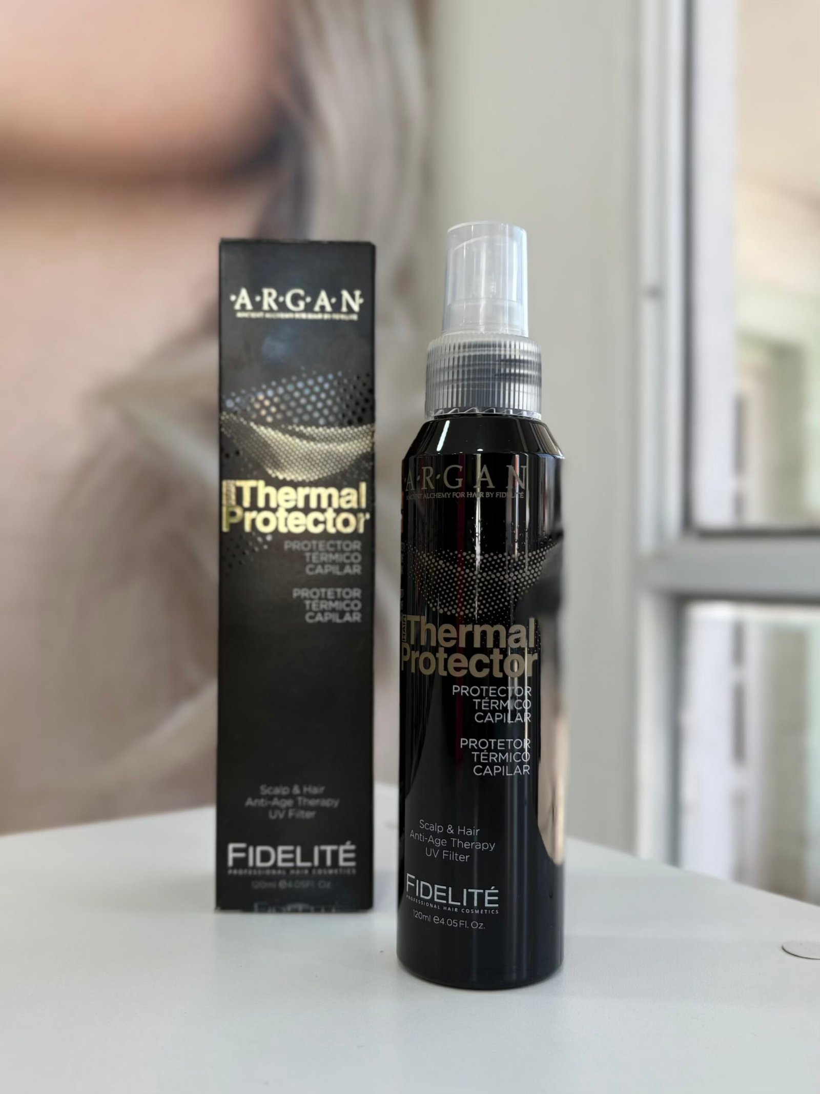 PROTECTOR TÉRMICO ARGAN 120 ml.