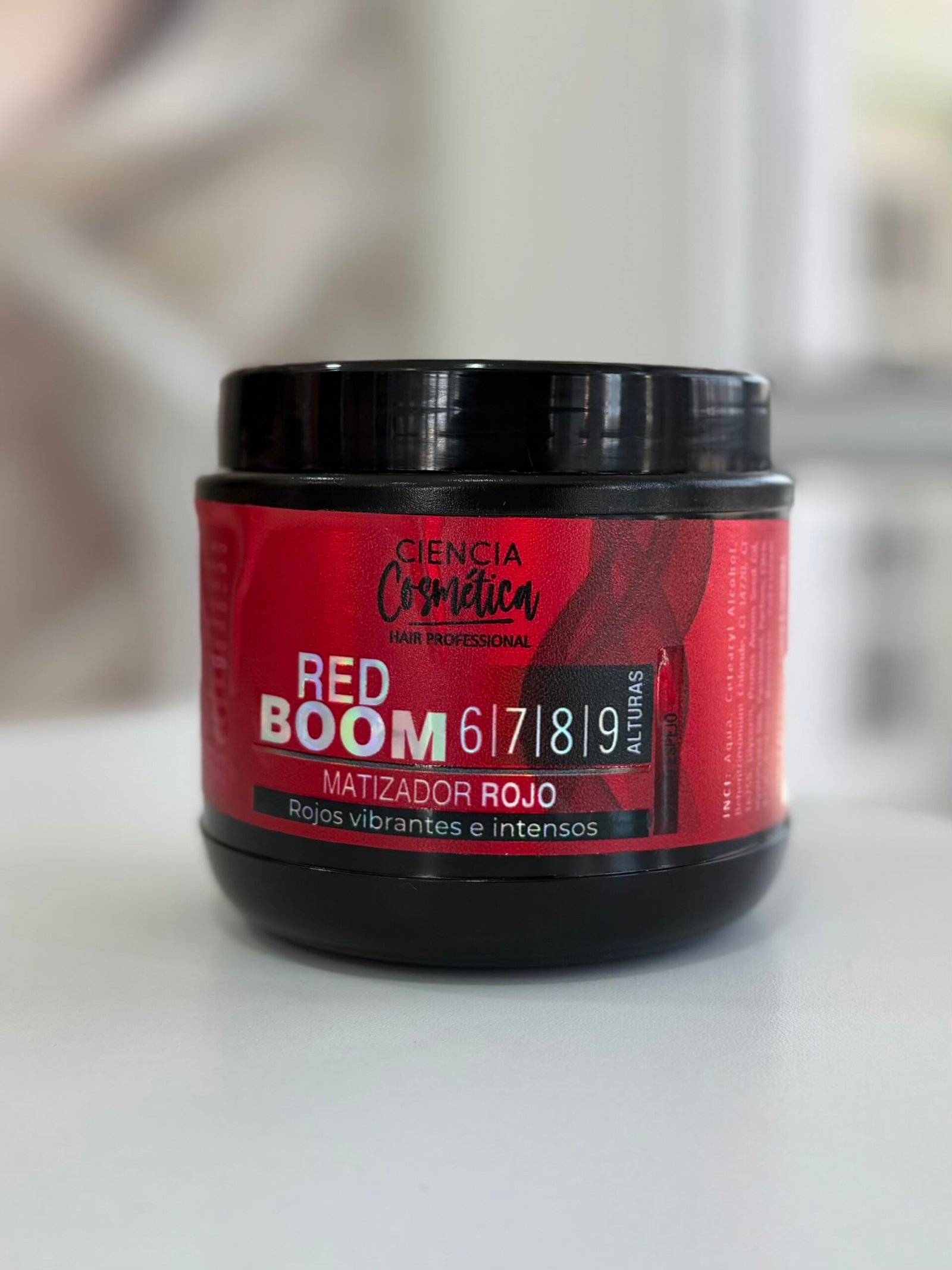 Matizador Rojo Red Boom (6/7/8/9) 500ml