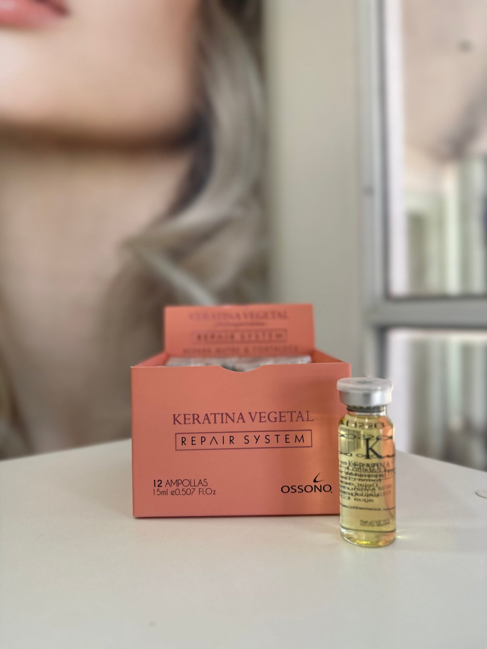 Ampolla keratina vegetal ossono 15ml