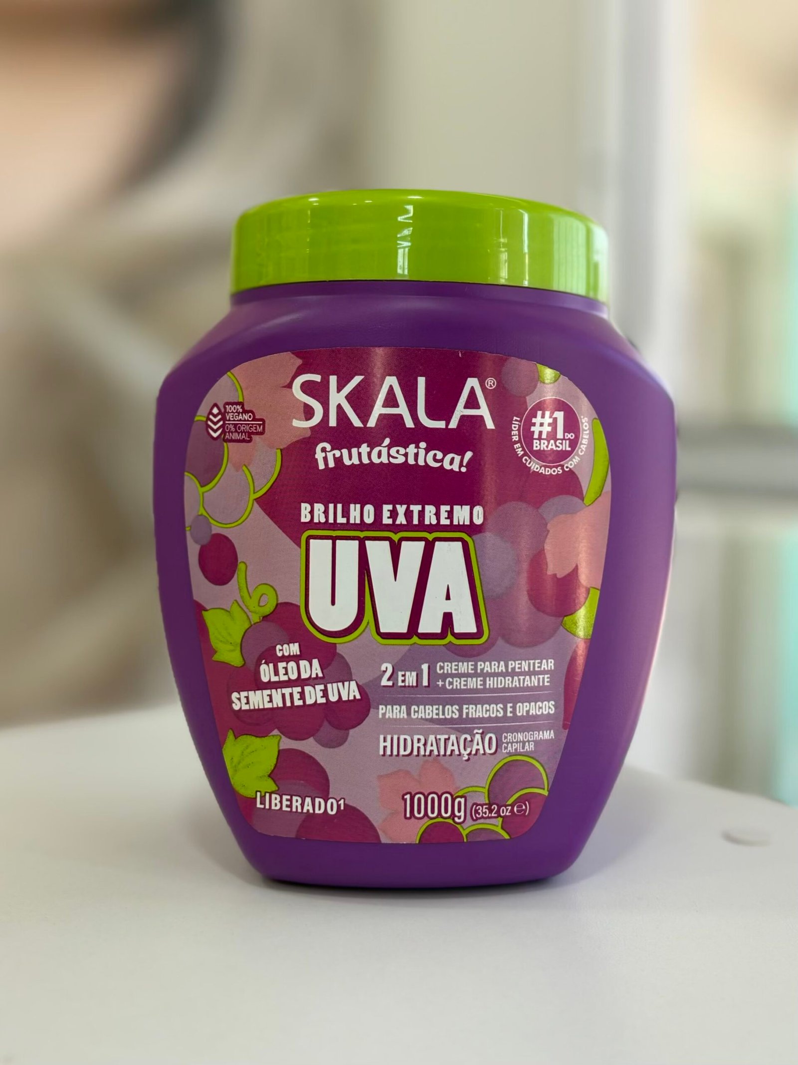 Máscara Skala uva brillo extremo 1000g