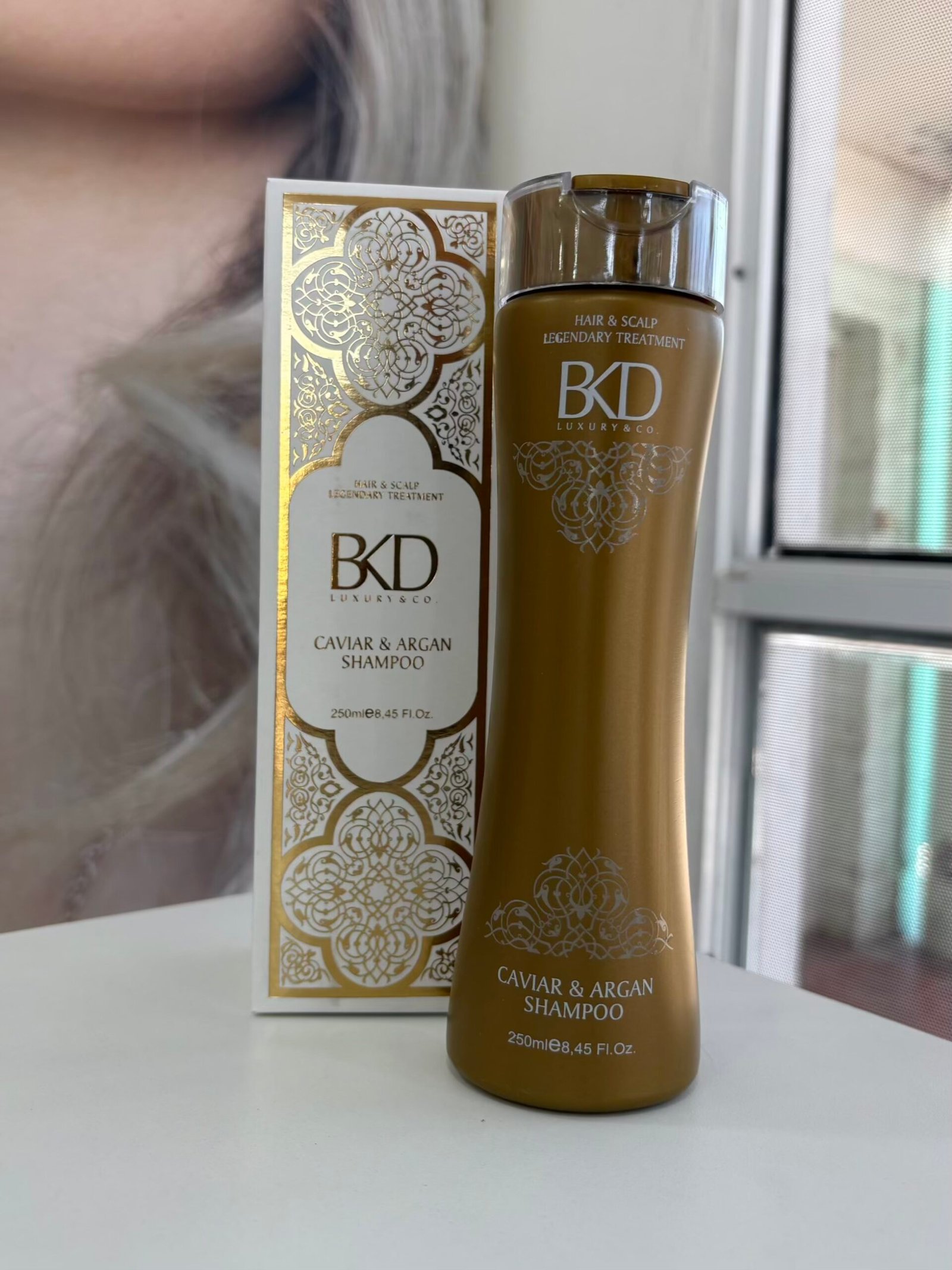 Shampoo BKD con caviar y argan 250ml