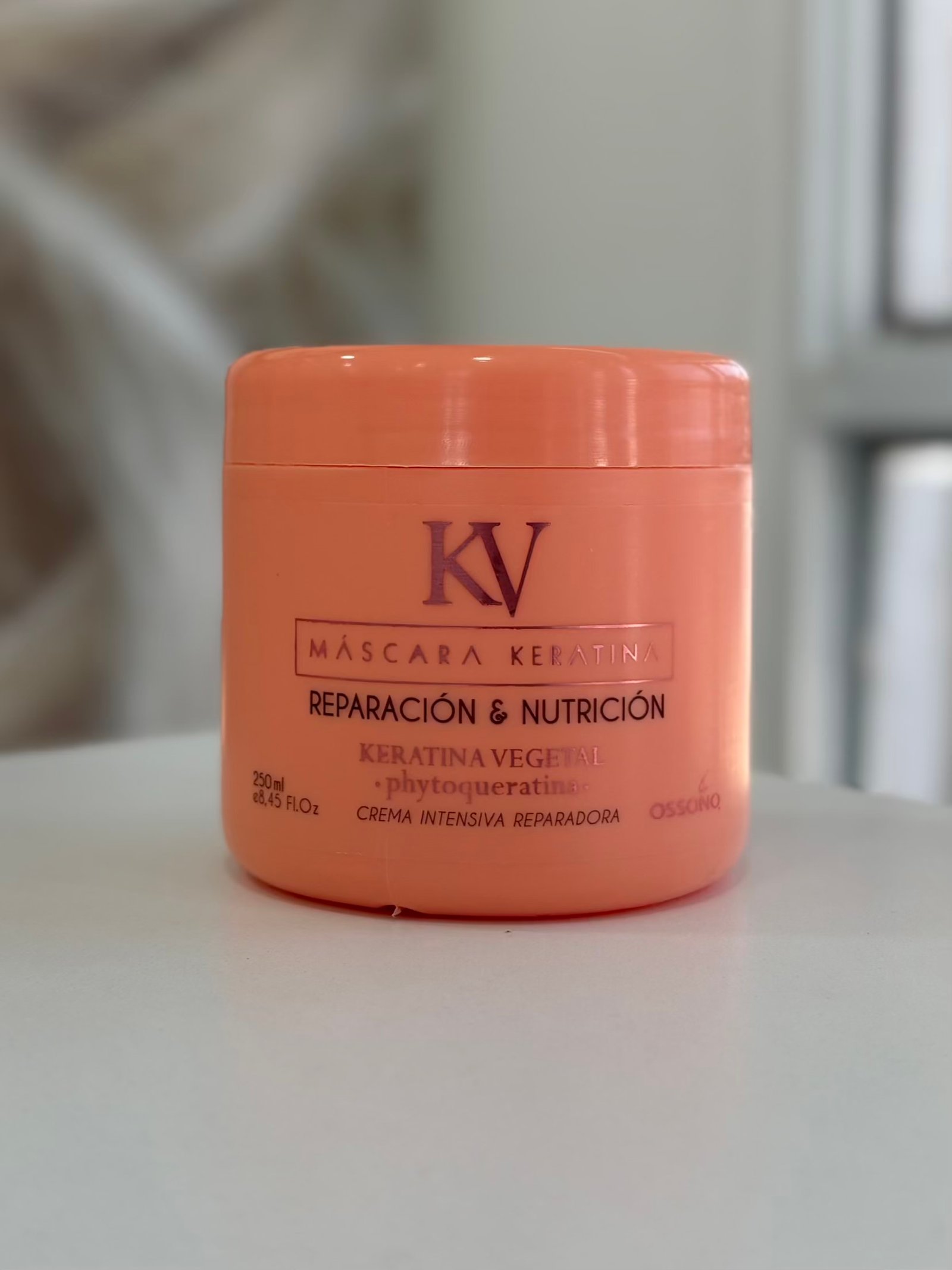 Máscara keratina- reparación y nutrición ossono 250ml