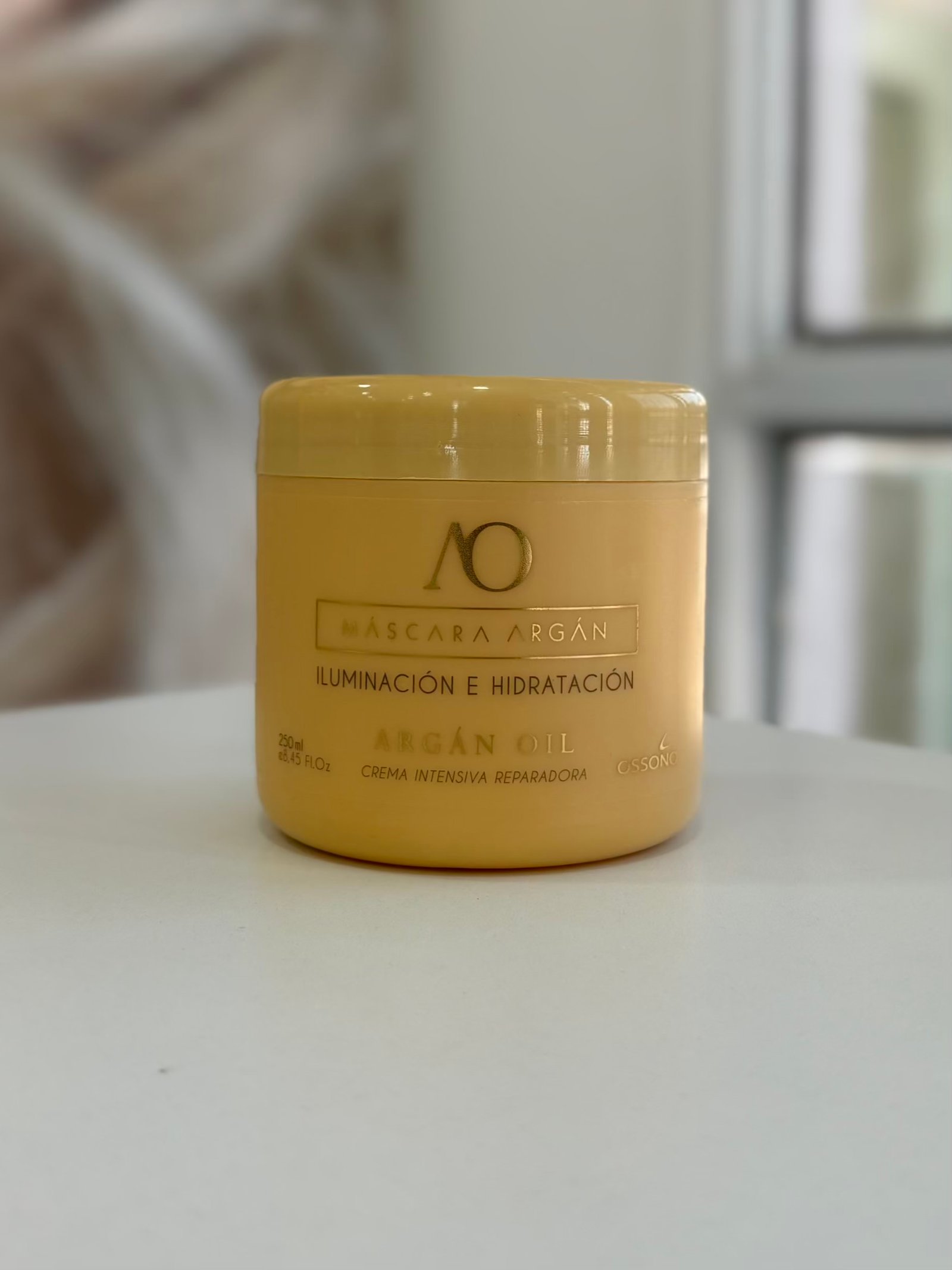 Mascara argán- Iluminación e hidratación ossono 250ml