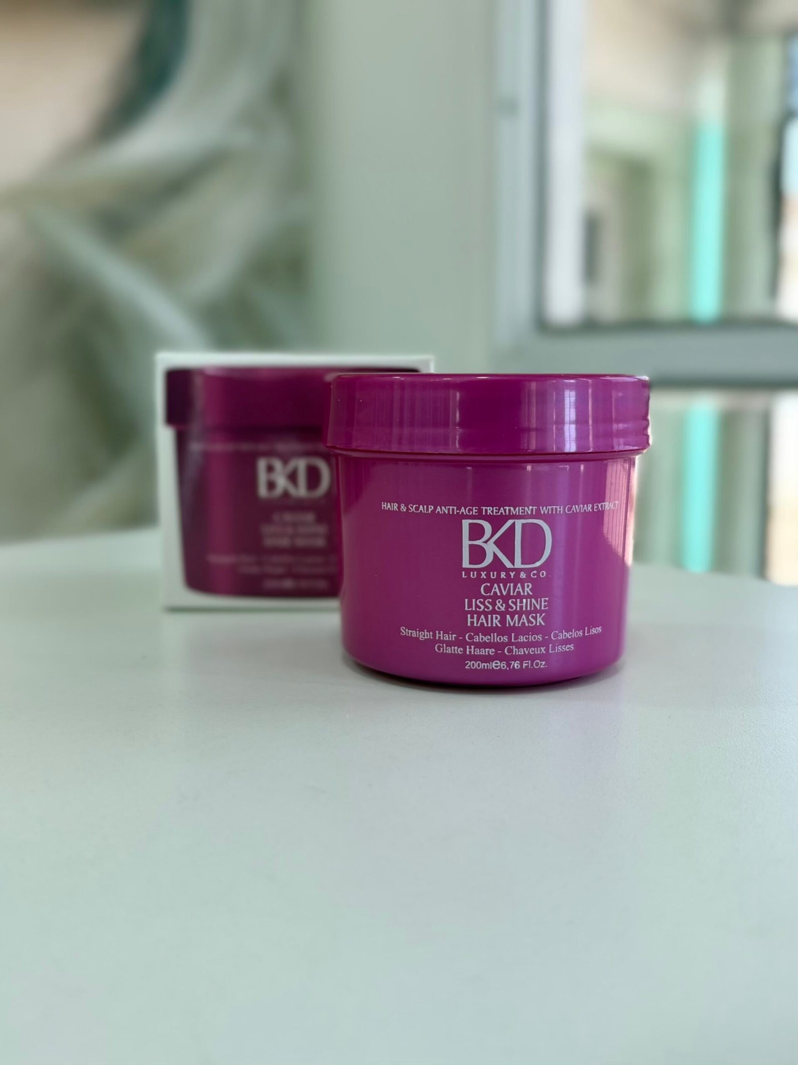 Mascara BKD para cabellos lacios 200ml