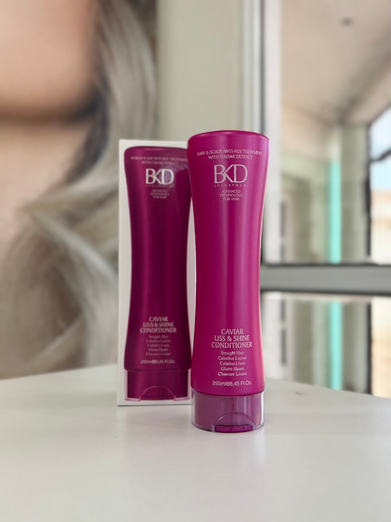 Acondicionador BKD para cabellos lacios 250ml