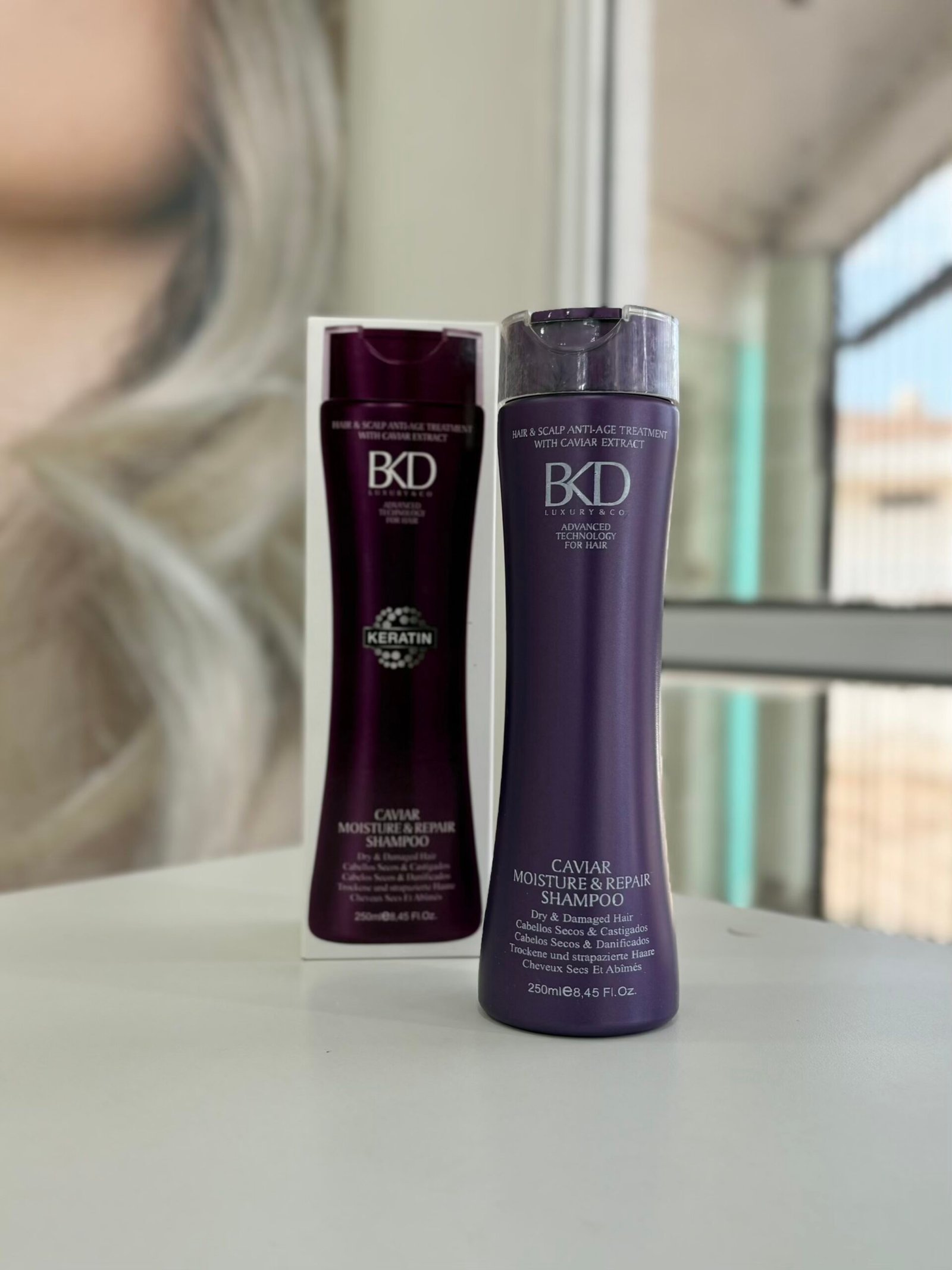 Shampoo BKD para cabellos secos y castigados 250ml