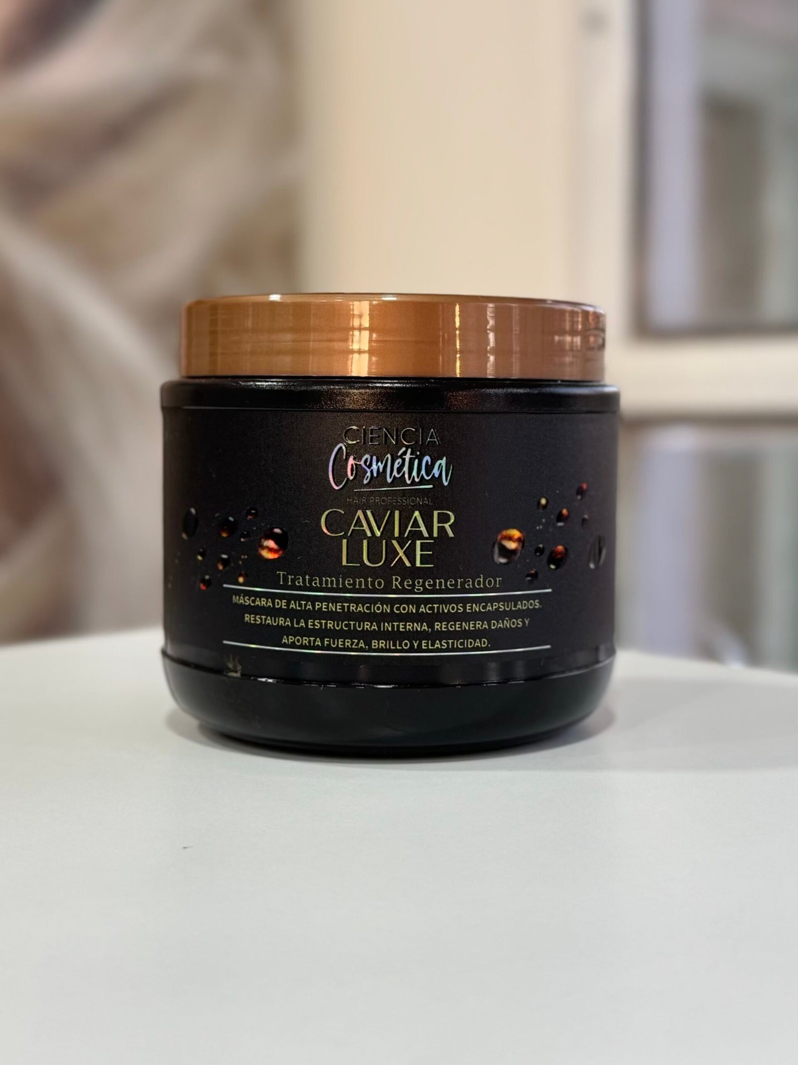 Máscara caviar luxe ciencia cosmetica 500ml