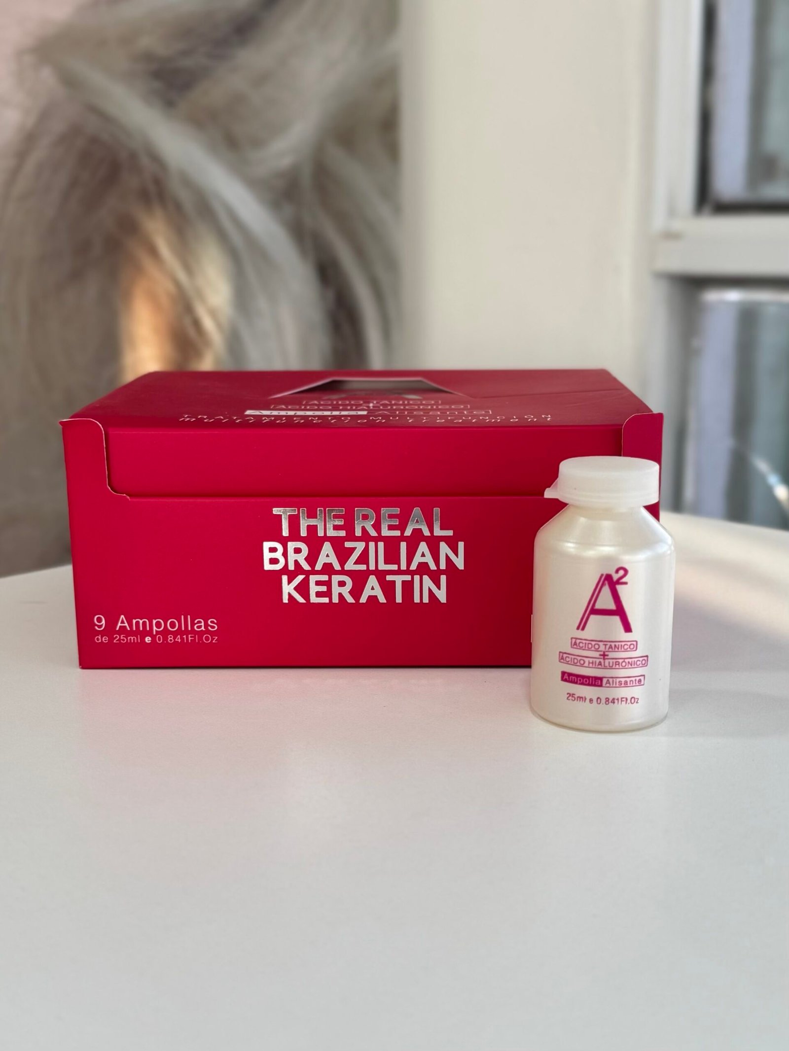 Ampolla alisante brazilian keratin 25ml