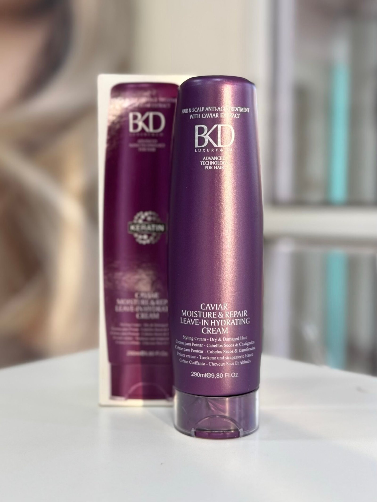 Crema para peinar BKD para cabellos secos y castigados 290ml