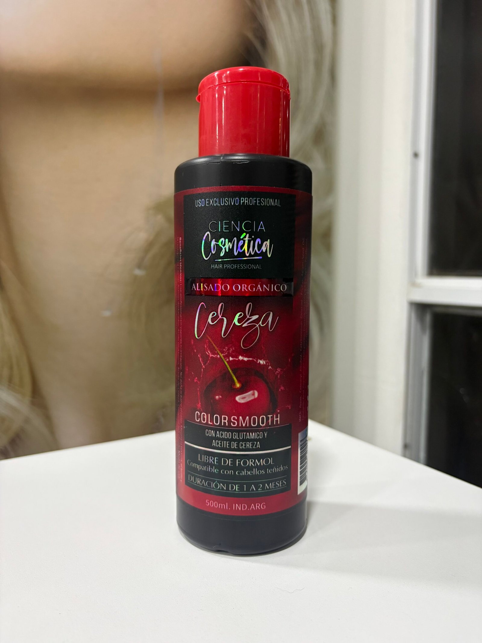 ALISADO ORGÁNICO CEREZA 500ml